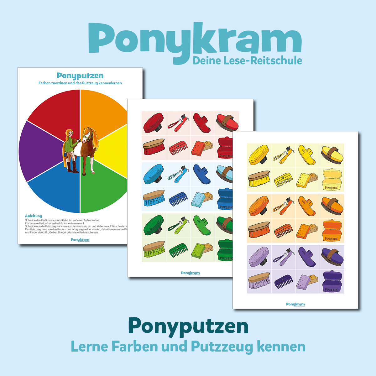 Ponyputzen (Farbzuordnungsspiel)