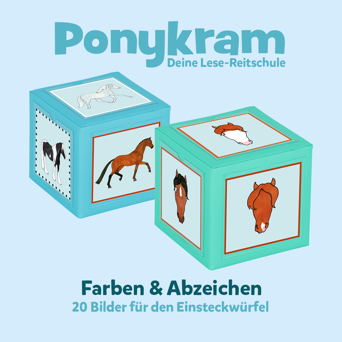 Würfelbilder: Farben & Abzeichen