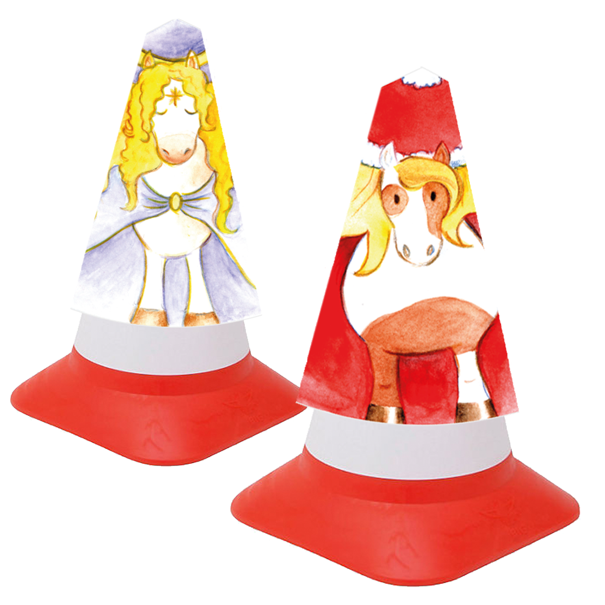 Kegel-Hütchen: Engele & Bengele