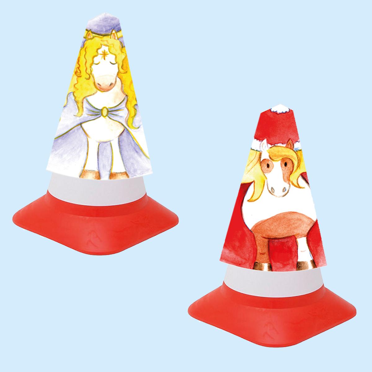 Kegel-Hütchen: Engele & Bengele