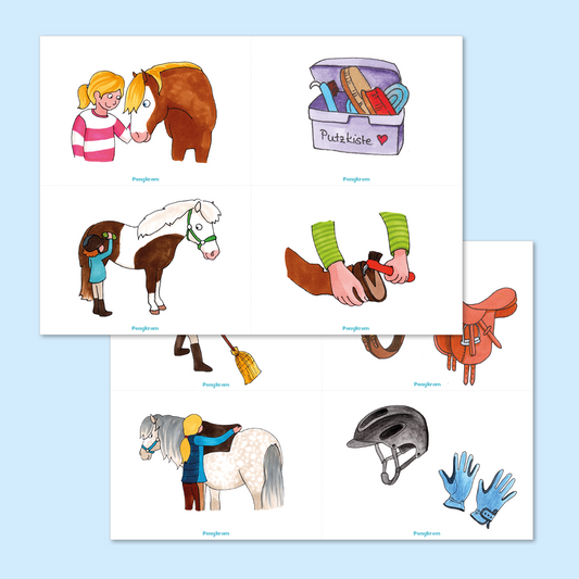 Tagesablauf Ponyschule